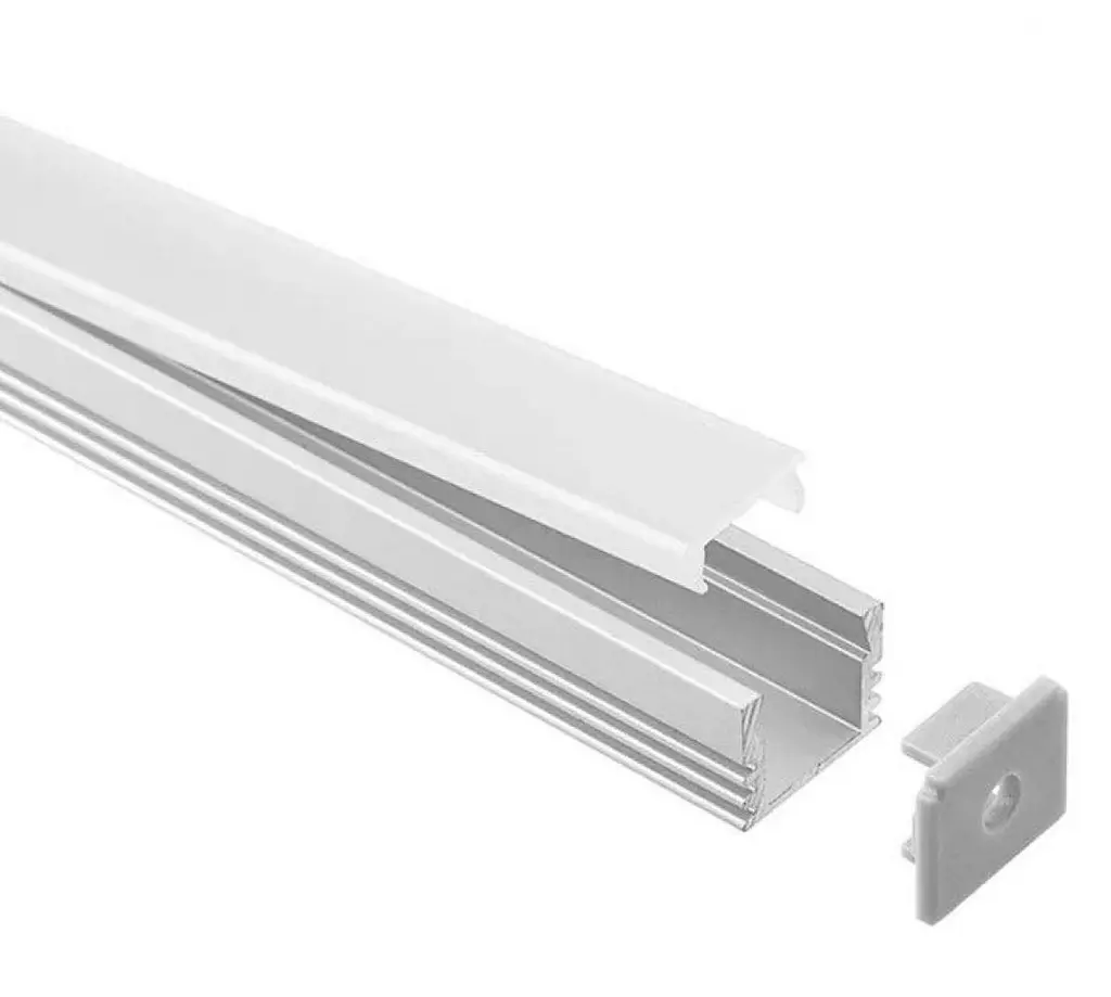 LED профиль подвесной. Разбрасыватель PC морозный в комплекте. 2м KLOODI KLP1612 2 - фото 3