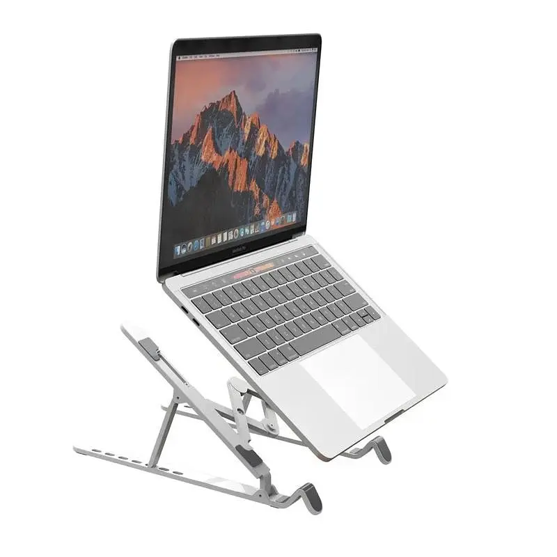 Підставка для ноутбука XO c102 Folding Laptop Holder біла - фото 3