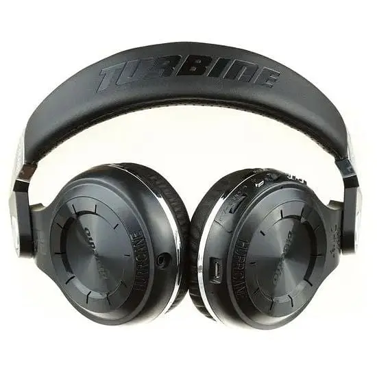 Бездротові навушники Bluedio T2 Plus Bluetooth із вбудованим радіо Чорні - фото 5