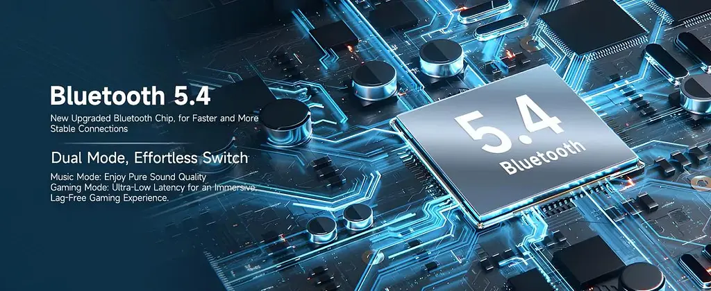 Кісткові бездротові навушники LOBKIN B23 для спорту та бігу з Bluetooth 5.4, активним шумоподавленням та вологозахистом IPX5 - фото 12