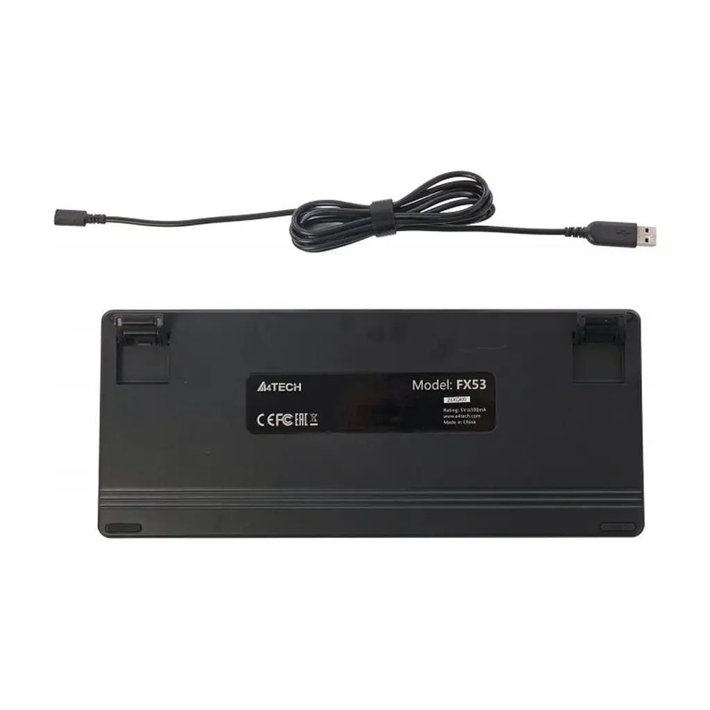 Клавіатура A4Tech FX53 USB UA Black (4711421002394) - фото 7