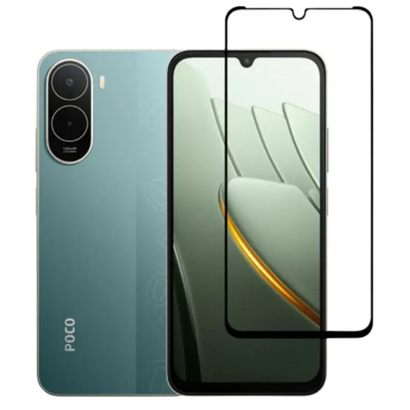 Скло захисне BeCover Poco C81 Pro Black (716115) - фото 2