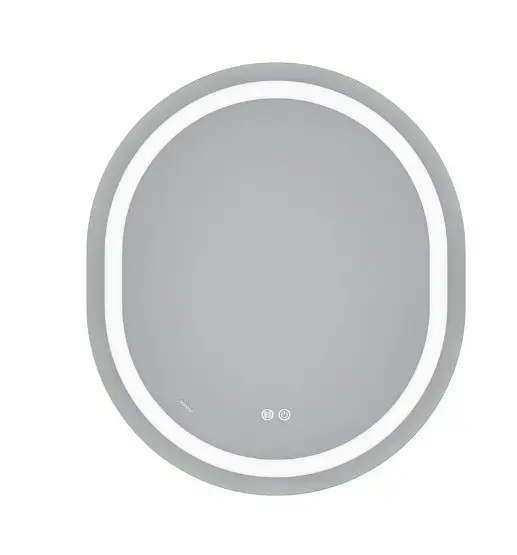 Дзеркало Mixxus Premium ELLIPSE MV05-80x70-REVERSE (LED Touch, Anti-fog (3-6,5kK)) (MP6643) - фото 2
