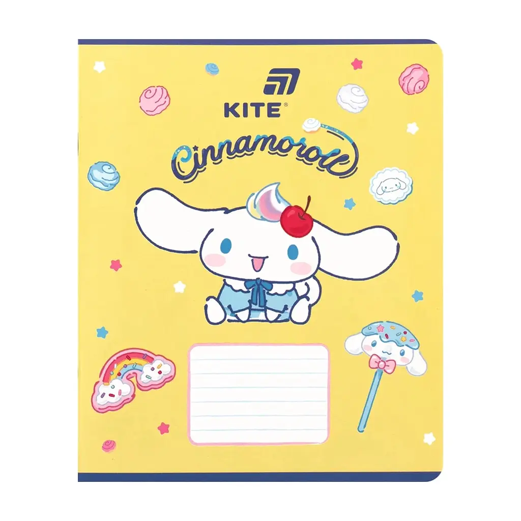 Зошит Kite Cinnamoroll, 18 аркушів, клітинка (CR26-236), в асортименті - фото 9