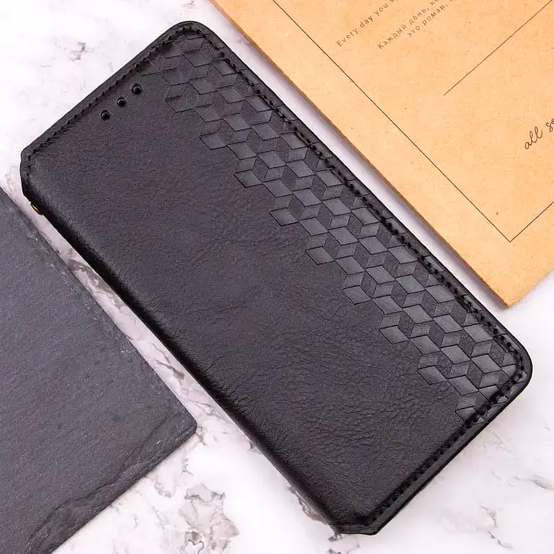 Чохол-книжка GETMAN Cubic Cover Case для Redmi 13C / Poco C65 Black [100959] - фото 6