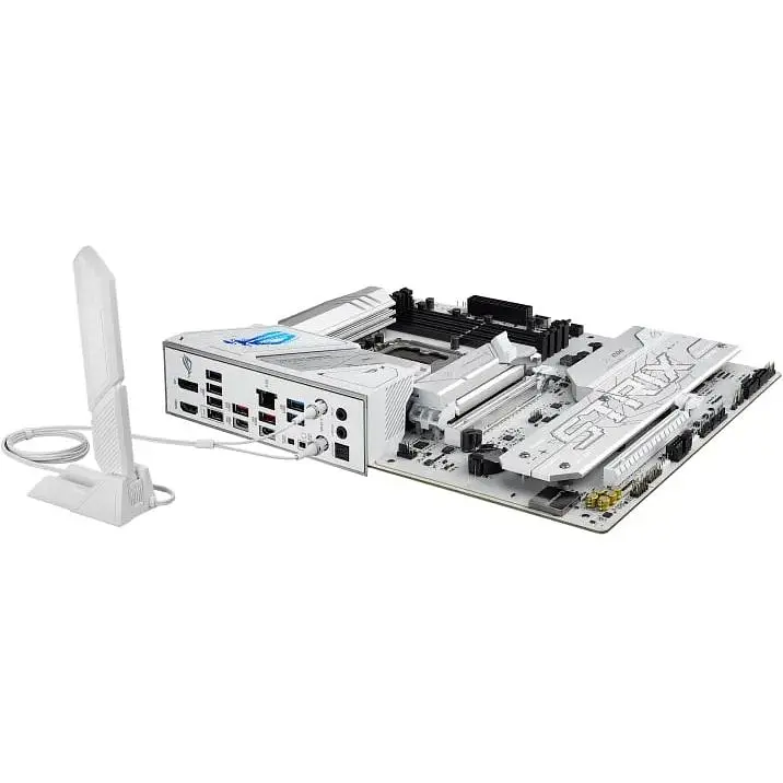 Материнская плата Asus Rog Strix B860-A Gaming WIFI s1851 B860 4xDDR5 M.2 DP HDMI USB Type-C Wi-Fi BT ATX белый - фото 9