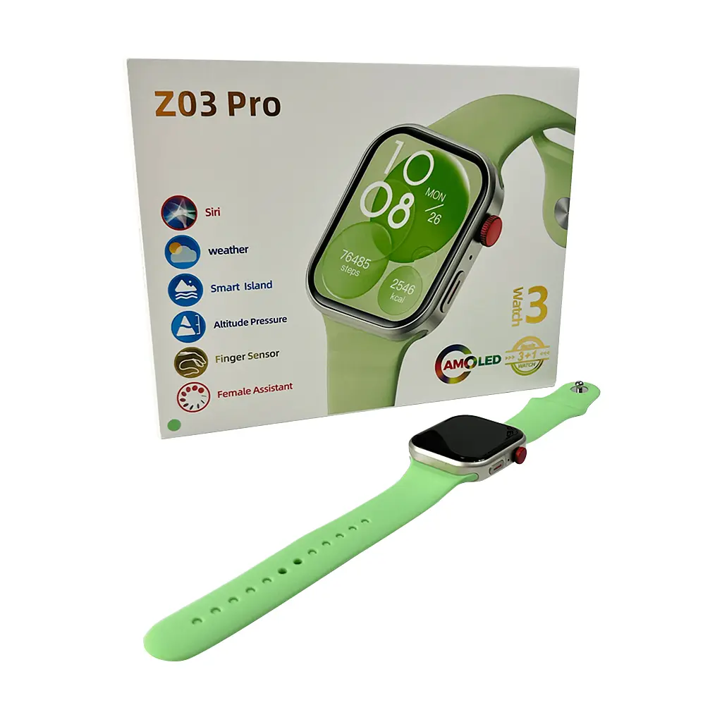 Смарт-годинник Fendior Z03 Pro 49mm. 200 mAh. IP65 Mint - фото 4
