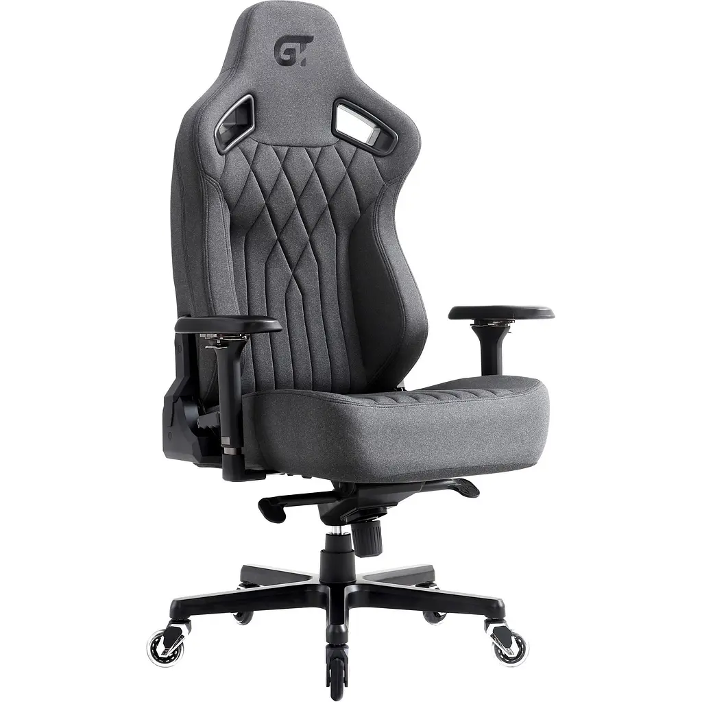 Геймерське крісло GT Racer X-0732 Fabric XL Gray [156367] - фото 3