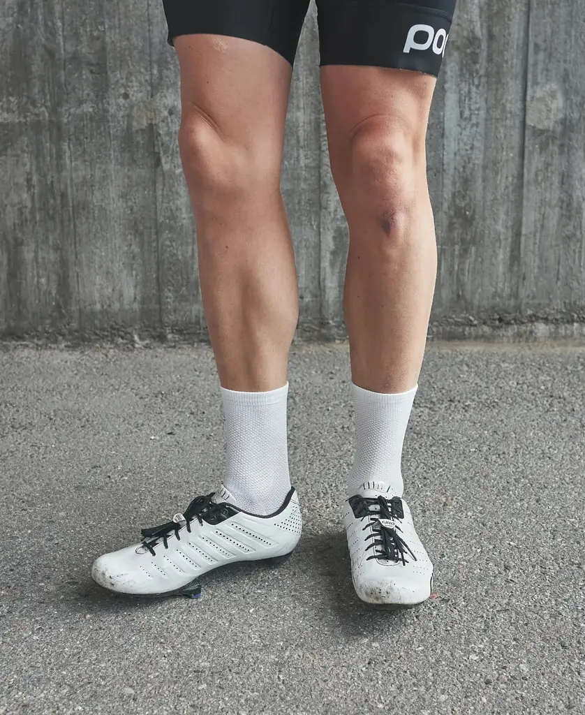 Термоноски велосипедные POC Seize Sock Short 43-45 Білий - фото 5