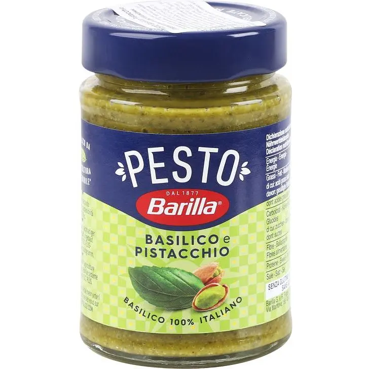 Соус Barilla Pesto Basilico Pistacchio с базиликом и фисташками 190 г - фото 2