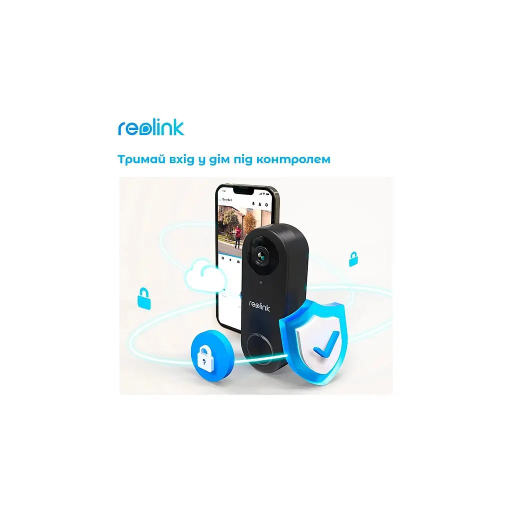 Дверний дзвінок Reolink Video Doorbell WiFi (D340W) - фото 8