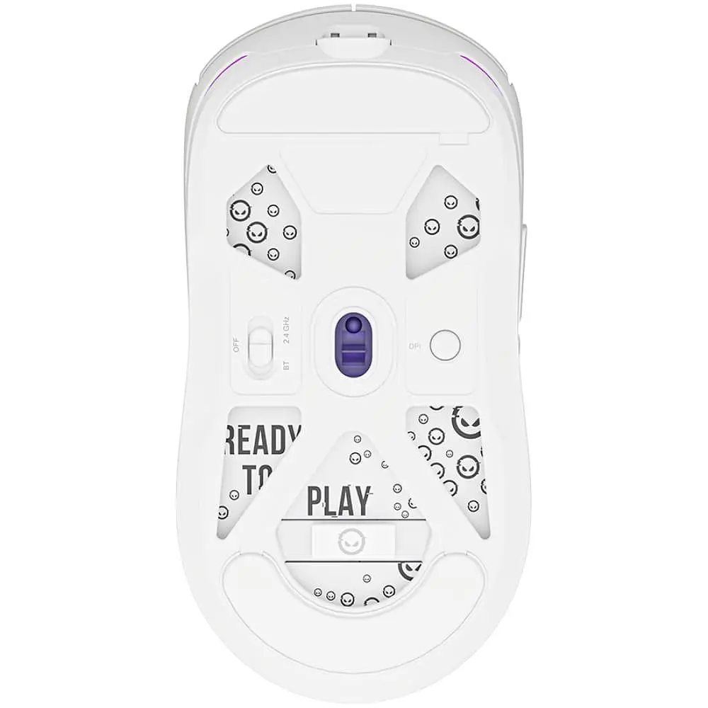 Миша Lorgar MSA10W Ultralight Wireless Gaming Mouse Advanced White (LRG-MSA10W-WH) - фото 2