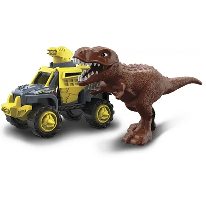 Игровой набор Road Rippers машинка и динозавр T-Rex brown (20072) - фото 2