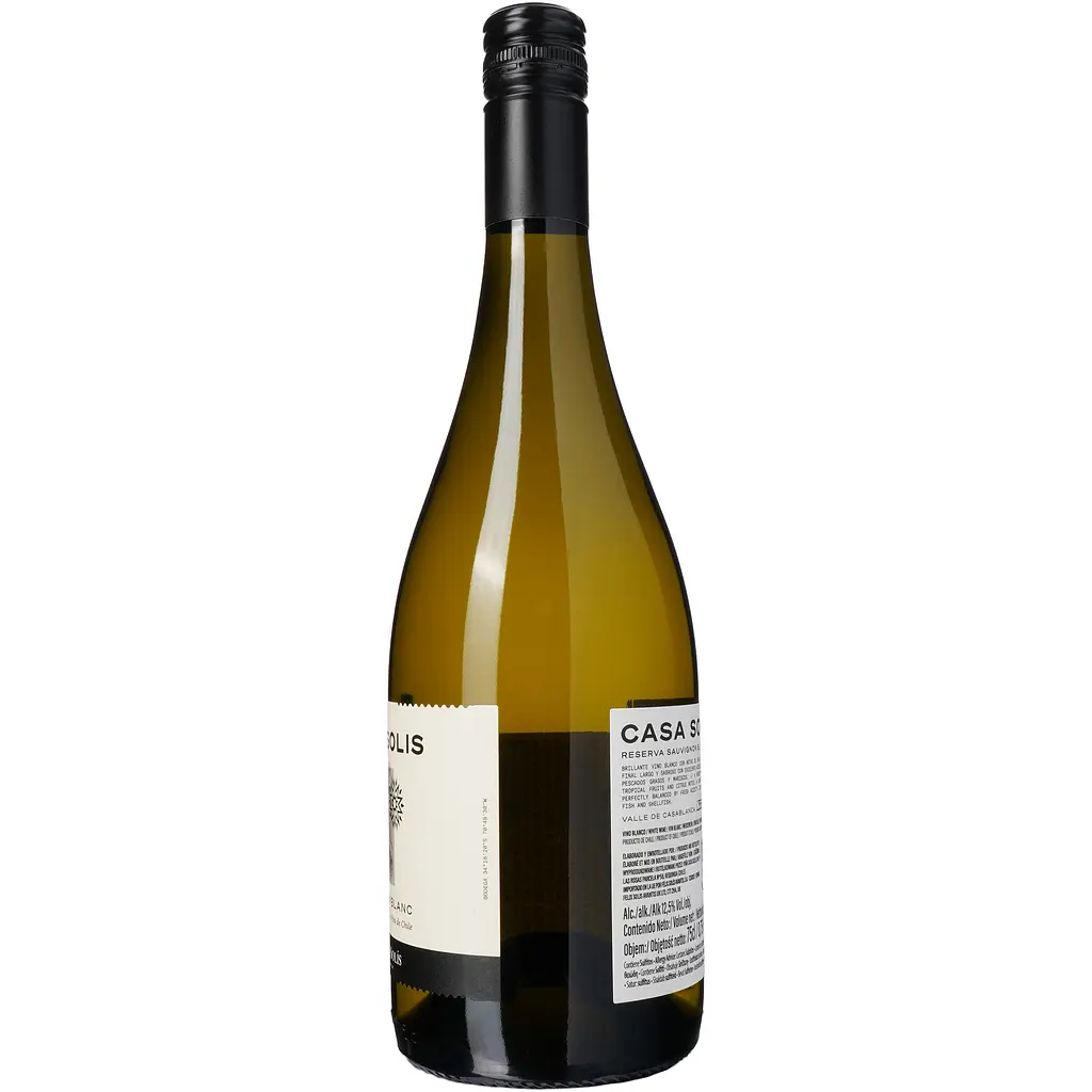 Вино Casa Solis Sauvignon Blanc Reserva біле сухе 12.5% 0.75 л - фото 2