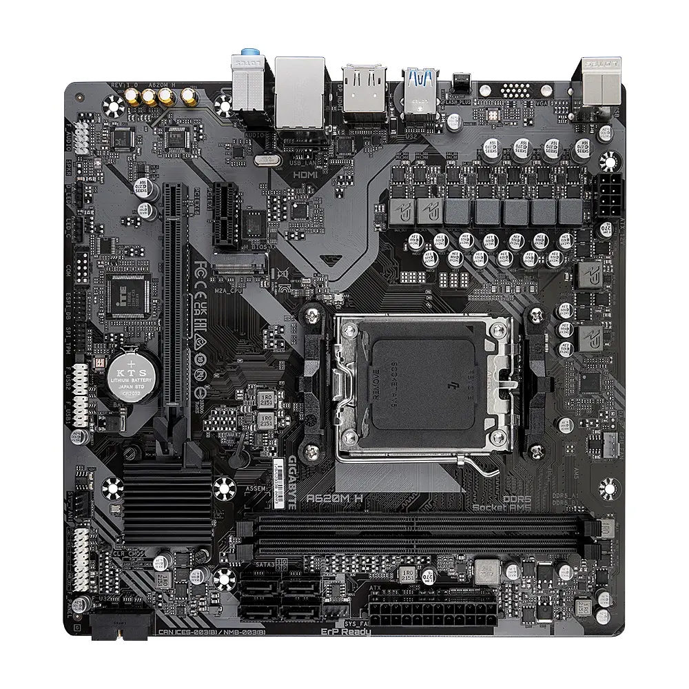 Материнська плата Gigabyte A620M H Socket AM5 - фото 4