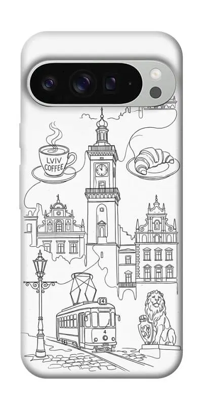 TPU чохол Demsky Lviv spirit для Google Pixel 9 Pro XL