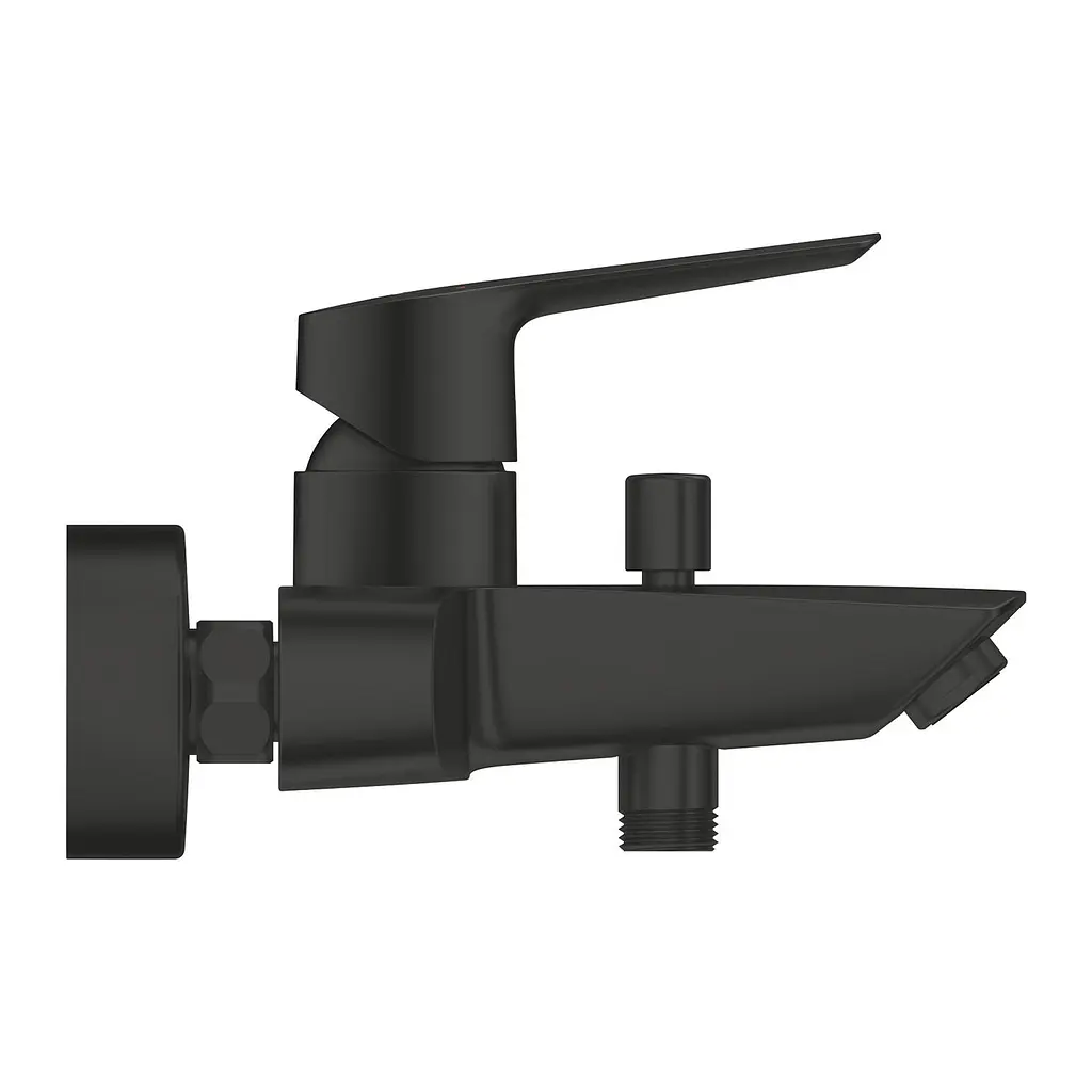 Набір змішувачів 3 в 1 для ванної кімнати Grohe QuickFix Start Black UA303301SQ, Чорний матовий - фото 3