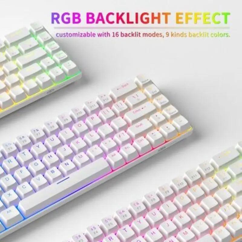 Клавіатура MageGee MK-BOX RGB Magnetic Amethyst Switch (6971969728646-UA) Black - фото 3
