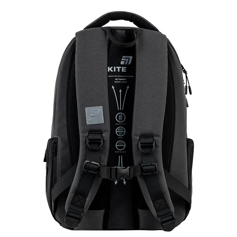 Рюкзак Kite Education teens 2578M Step Up Темно-сірий (K26-2578M-3) - фото 6