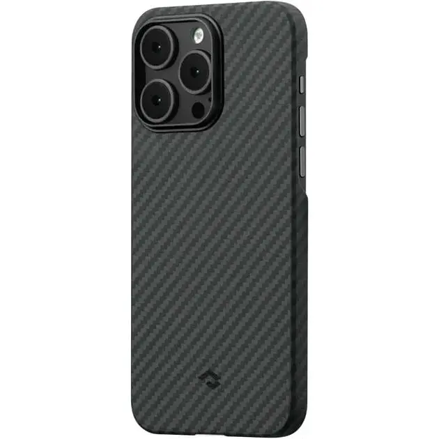 Чохол-накладка Pitaka MagEZ Case 3 Twill 1500D Black/Grey для iPhone 14 Pro (KI1401P) - фото 2