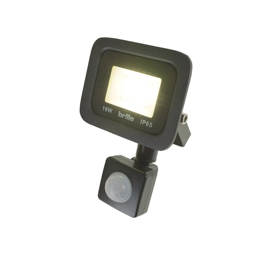 Светодиодный прожектор Brille с датчиком движения HL-19P/10W NW IP65 - фото 6