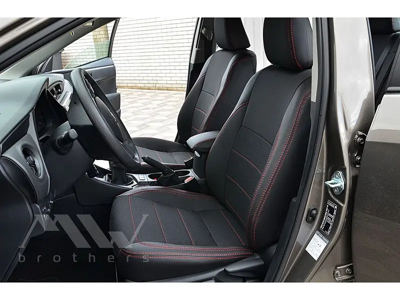 Авточохли модельні MW Brothers для Toyota Corolla (E170) c 2013 - фото 8