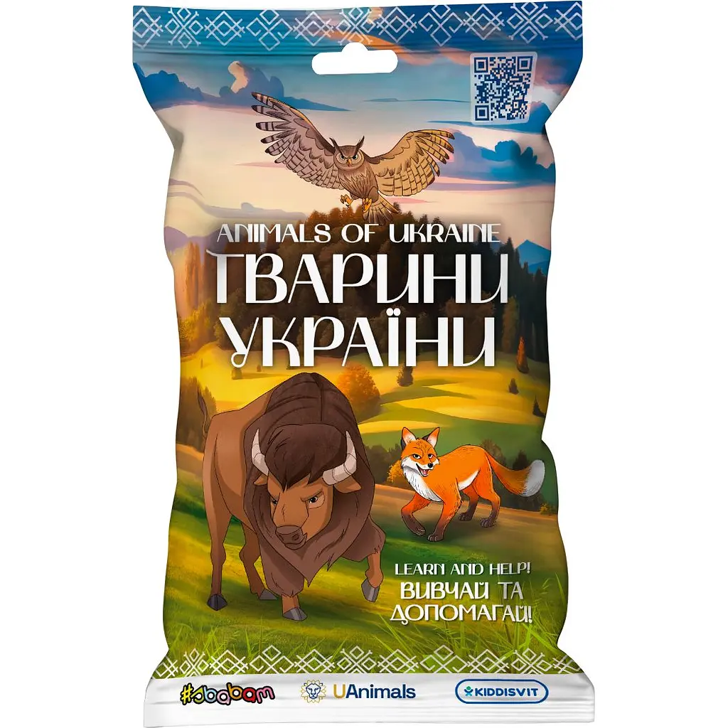Набор стретч-игрушек в виде животных #sbabam Животные Украины 12 шт. (1/CN25-CDU) - фото 2