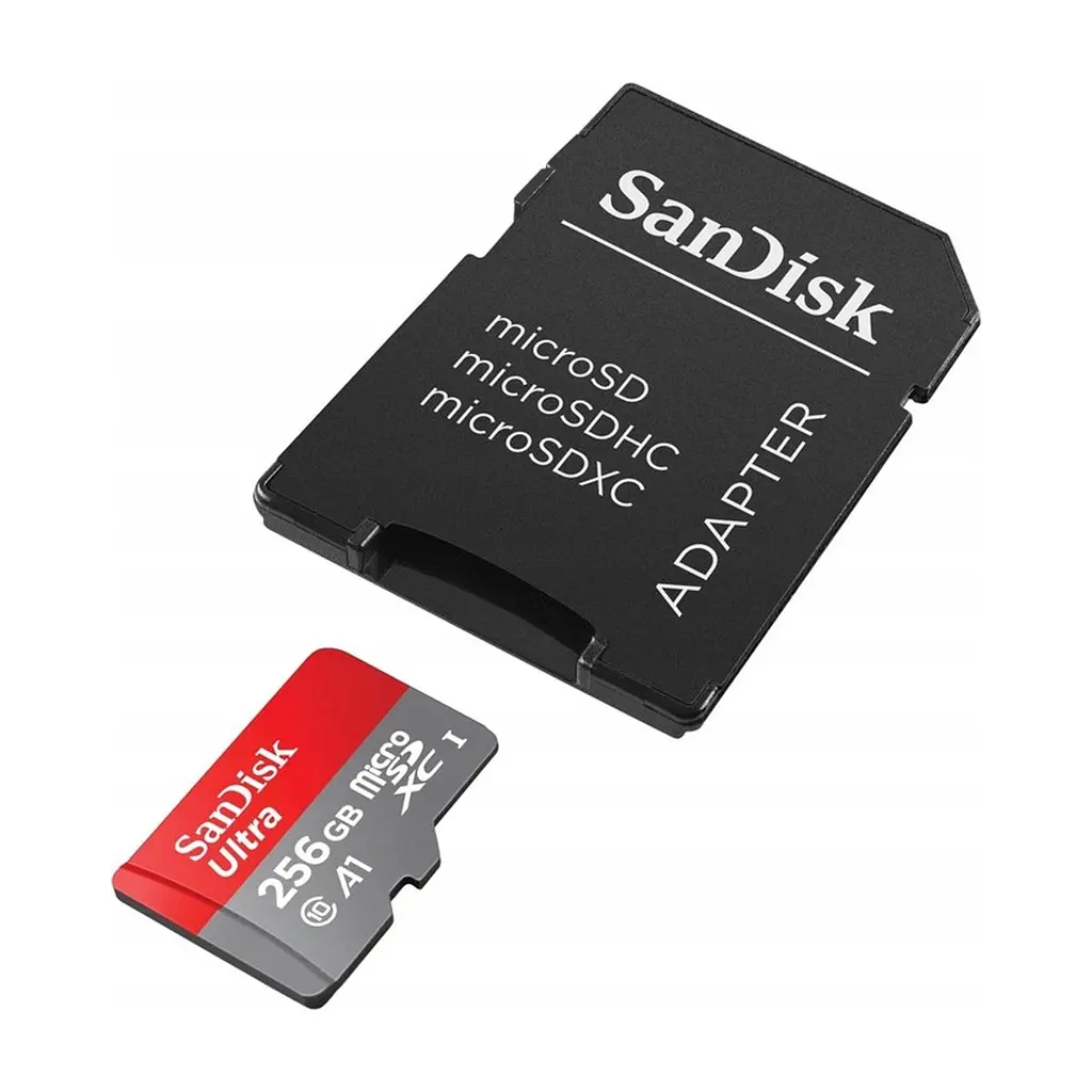 Карта пам'яті SanDisk 256GB microSDXC class 10 UHS-I Ultra (SDSQUAC-256G-GN6MA) - фото 4