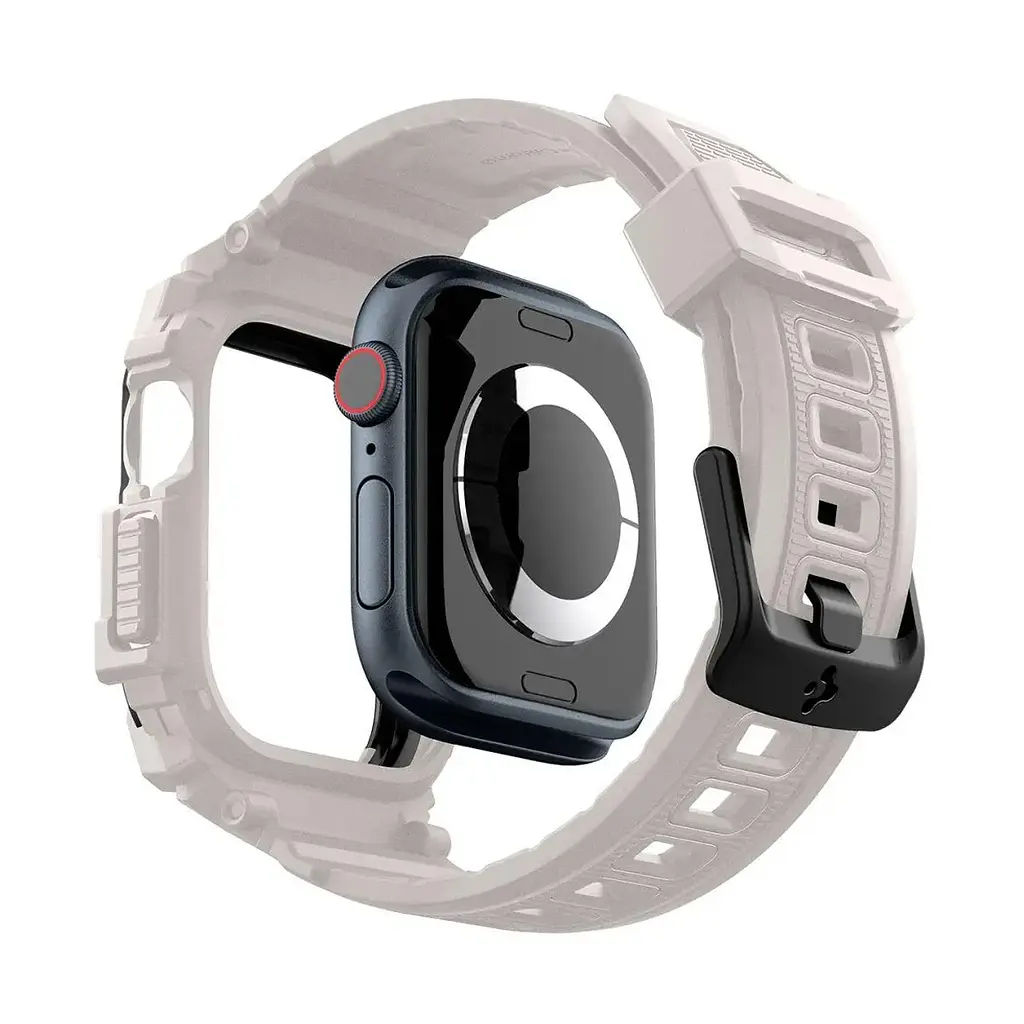 Чохол-ремінець Spigen Rugged Armor Pro для Apple Watch 2024 42mm Dune Beige (ACS08593) - фото 2