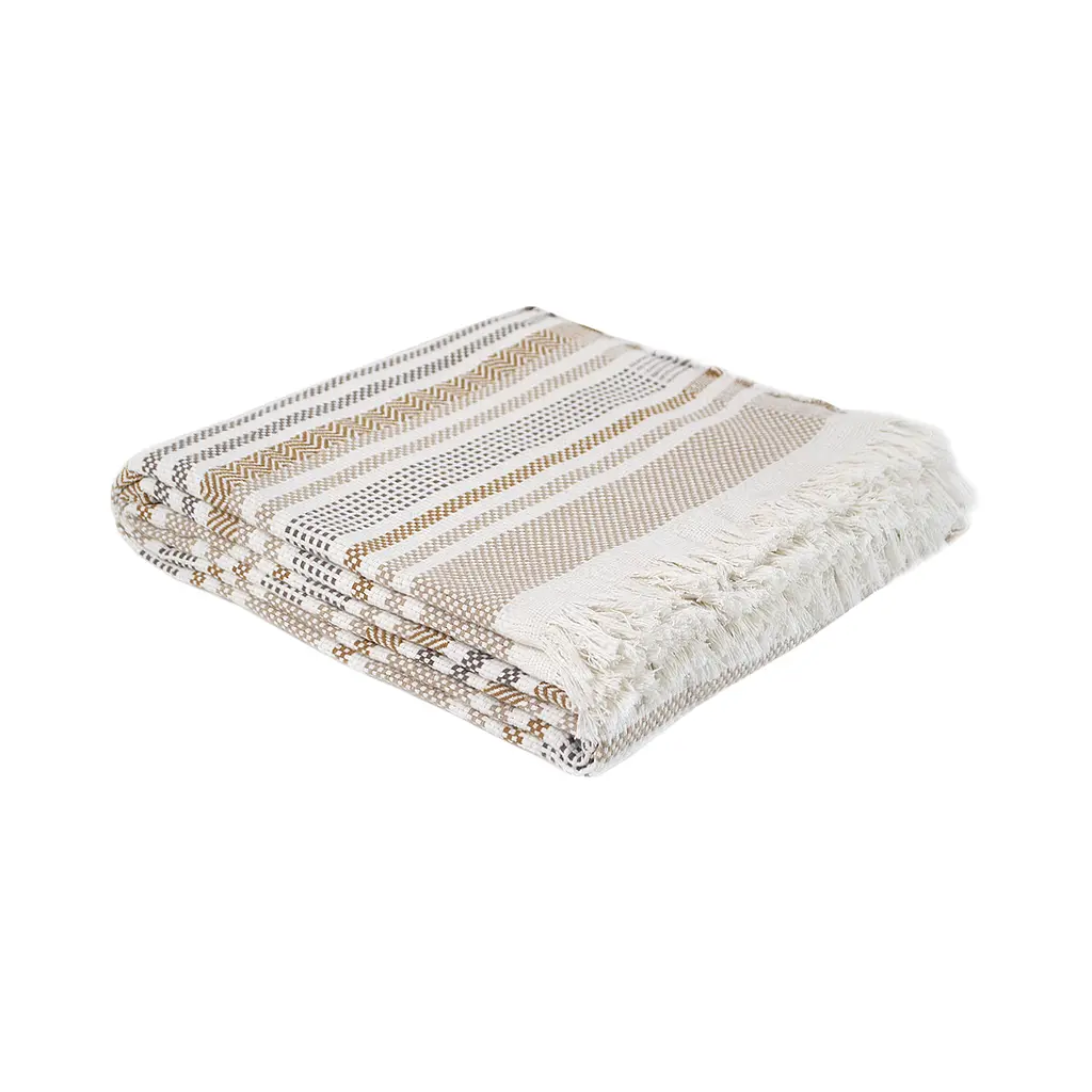 Покрывало Lotus Home - Faro бежевый 230x240 - фото 5