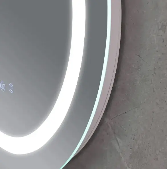 Дзеркало Mixxus PLAIN MC03-60 з LED Touch, Anti-fog, димером, регулюванням яскравості (MI6662) - фото 8