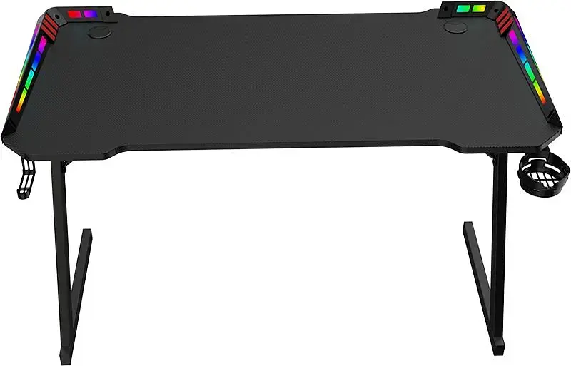 Стіл ігровий XTRIKE ME Gaming Desk RGB Llight, Black 110x60x74мм. (DK-05)