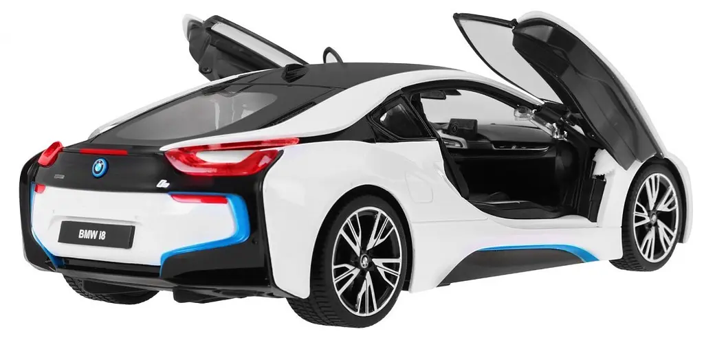 Машинка на управлении BMW i8 1:14 RASTAR 71000 белый - фото 6