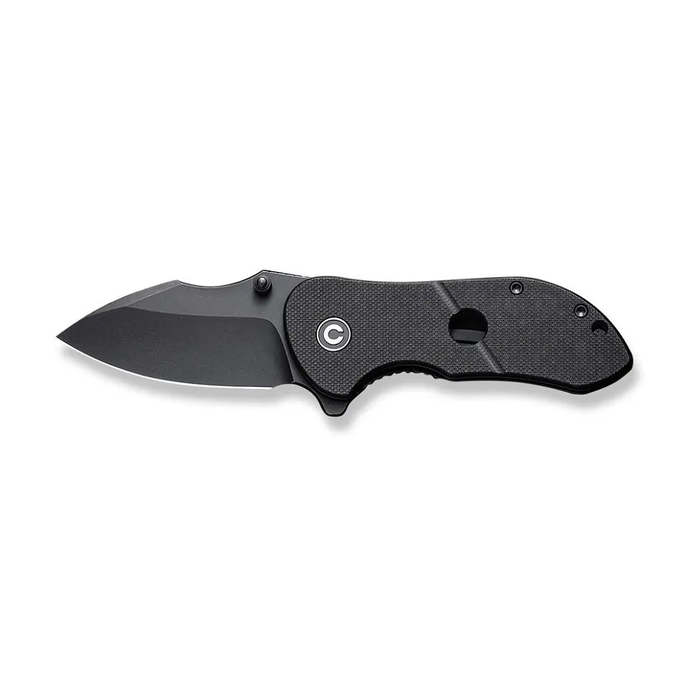 Ніж складаний кишеньковий Civivi Gordo, (6.4 см) D2/G10 чорний - фото 8