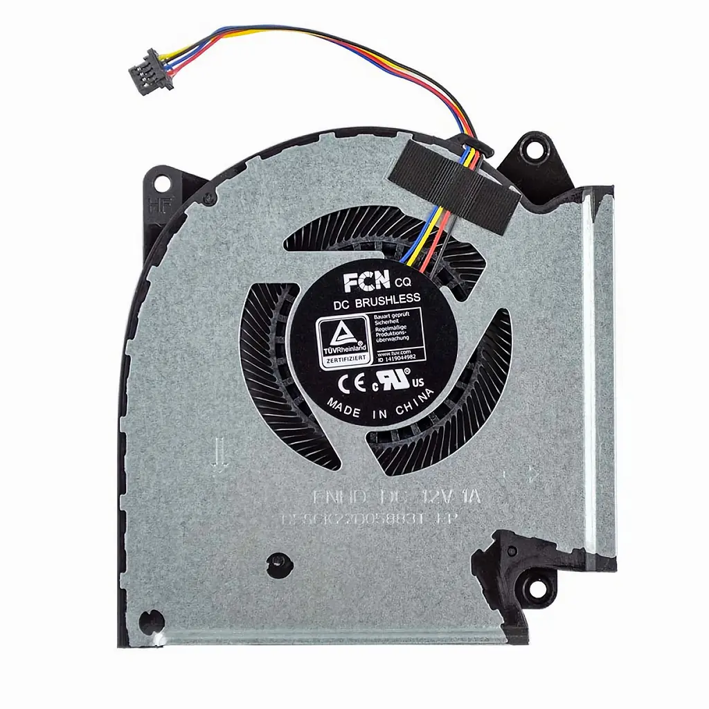 Вентилятор Asus (GPU fan 12V) кулер для моделей ноутбука ROG Strix G513QY, G713QY (13NR06X0T01011) Asus, 12V, 4pin - фото 2