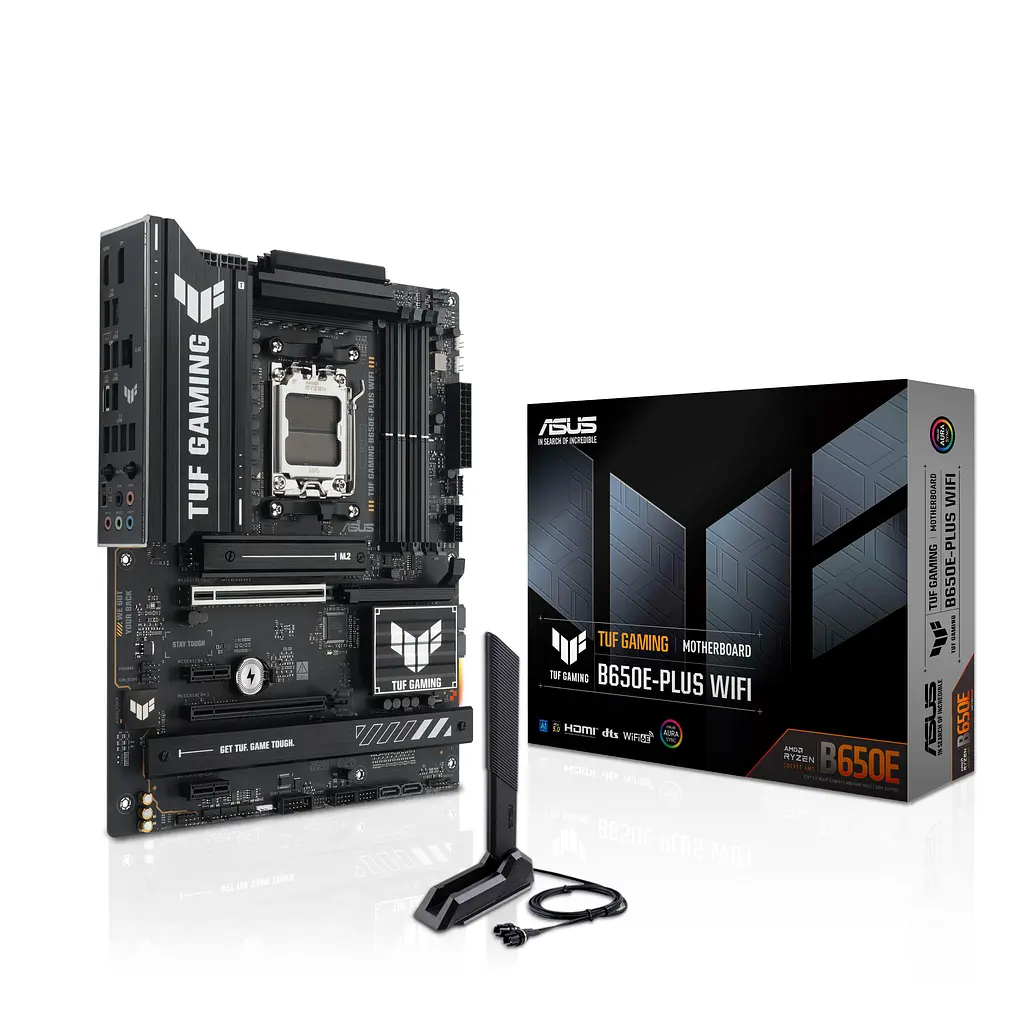 Материнская плата TUF GAMING B650E-PLUS WIFI sAM5 B650 4xDDR5 M.2 HDMI DP Wi-Fi BT ATX Asus teh0019025 - фото 10