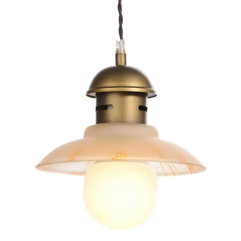 Люстра подвесная Brille кантри E27 60W BZ (ELVIS-001S/1) - фото 5