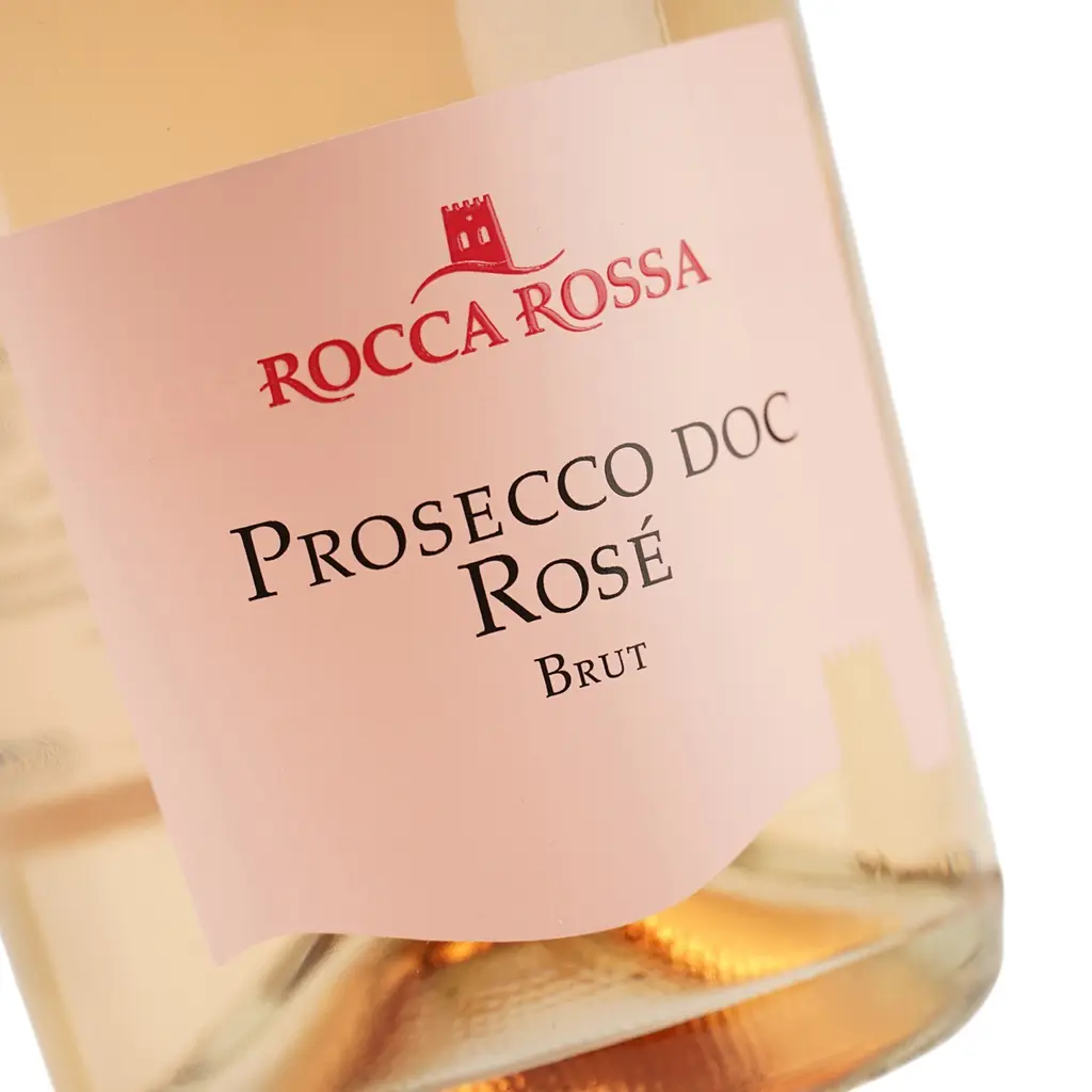 Вино ігристе Rocca Rossa Prosecco Rose Brut DOC, рожеве, брют, 0,75 л - фото 5