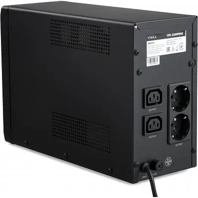 Пристрій безперебійного живлення Vinga LED 1200VA ( (VPE-1200PRM2) ) (VPE-1200PRM2) - фото 3