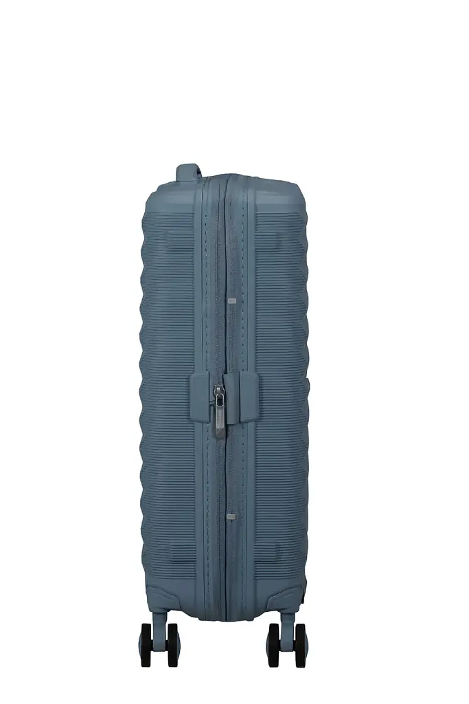 Валіза 55 См American Tourister FASTFORWARD STEEL BLUE 55х40х20(23) MI0*01001 - фото 8
