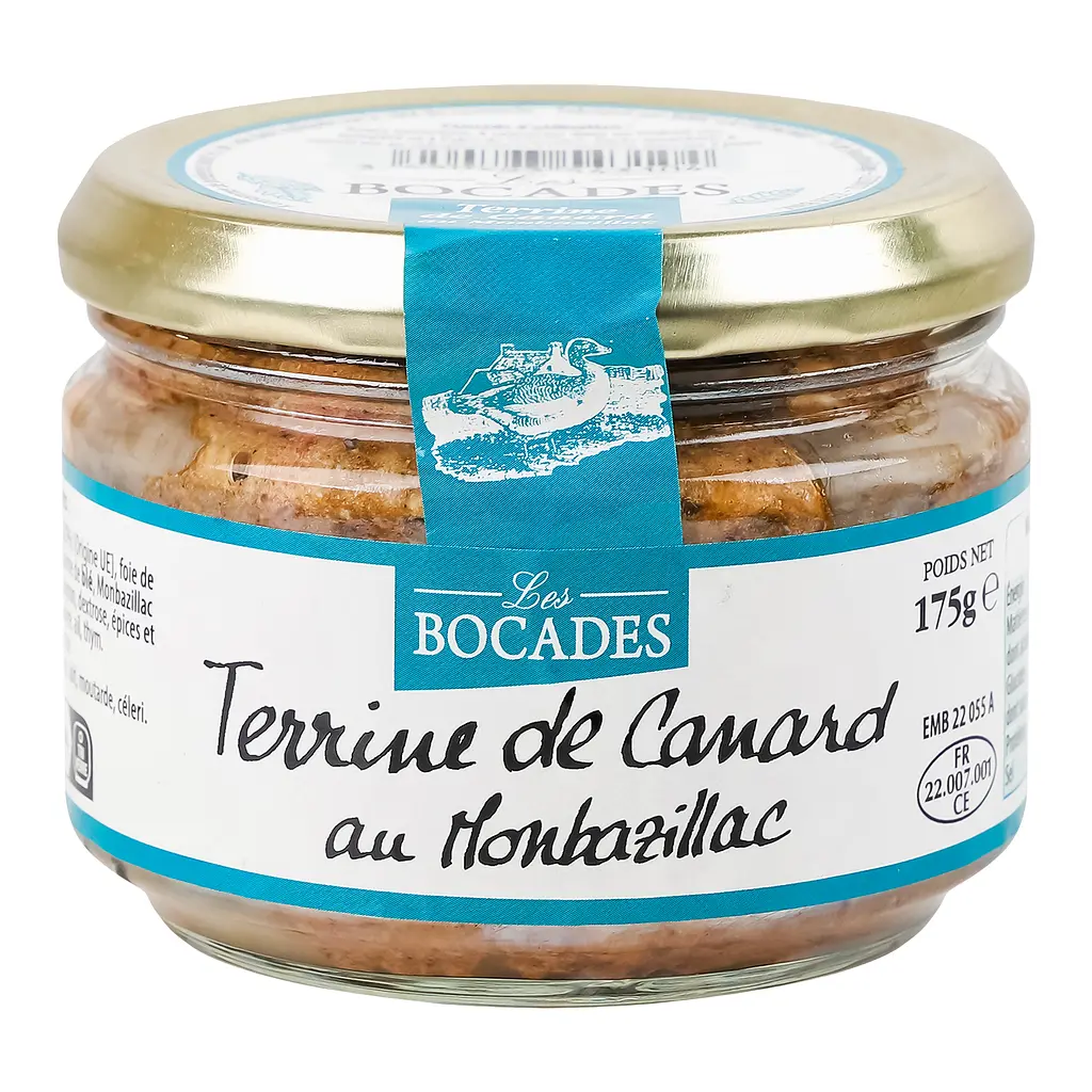 Террін Les Bocades качиний з вином Monbazillac 175 г - фото 6