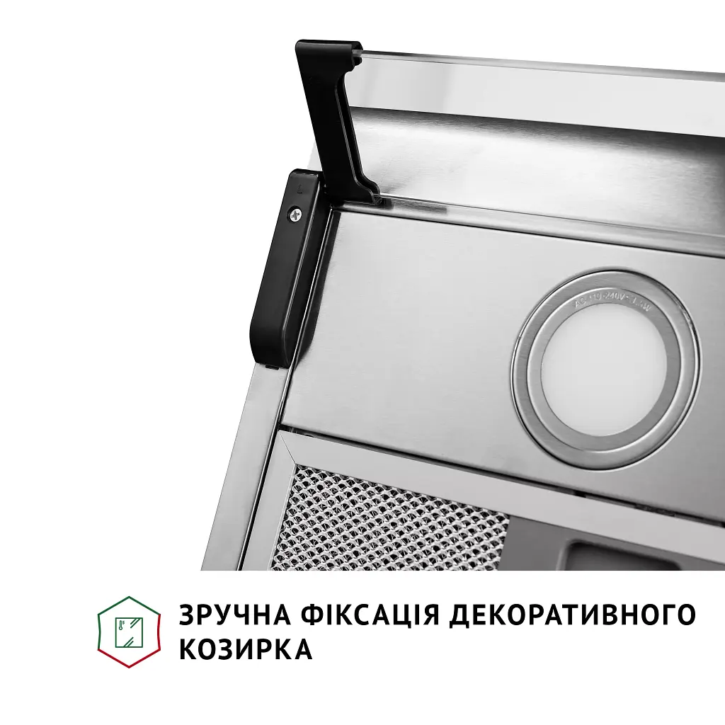 Витяжка плоска Perfelli PL 6042 I LED - фото 8