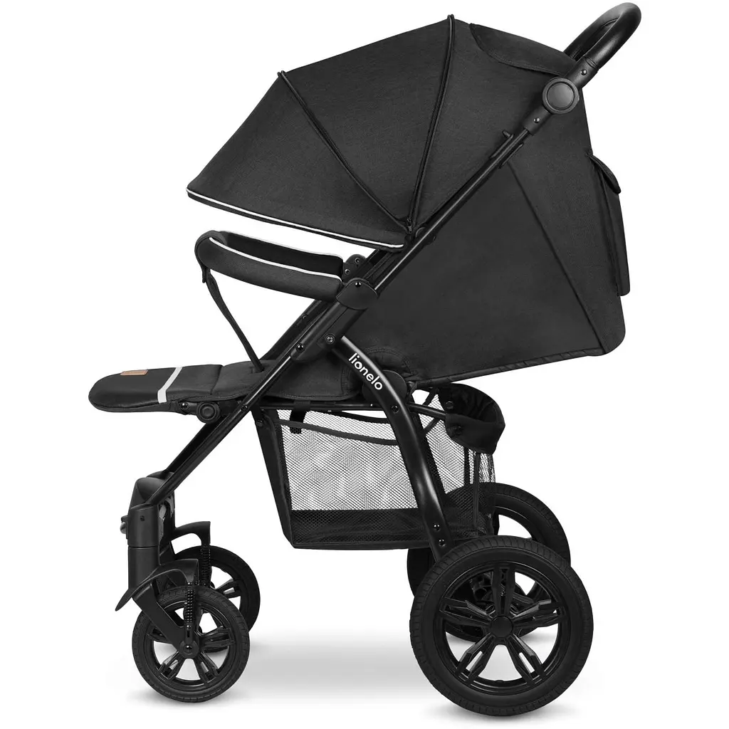 Прогулянкова коляска Lionelo Annet Tour Black Carbon, чорна (LO-ANNET TOUR BLACK CARBON) - фото 5