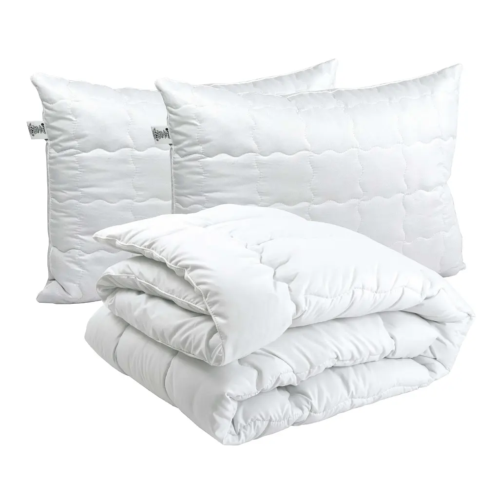 Набір Руно ковдра 172х205 + 2 подушки 50х70 "Warm Silver" 172.52_Warm Silver