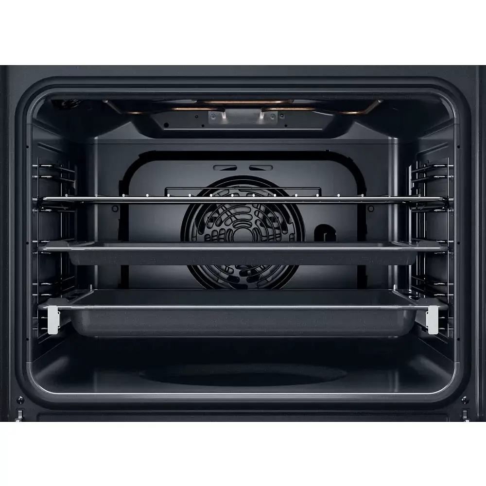 Духовой шкаф электрический Whirlpool 71 л A+ дисплей конвекция телескопические направляющие пар черный - фото 5