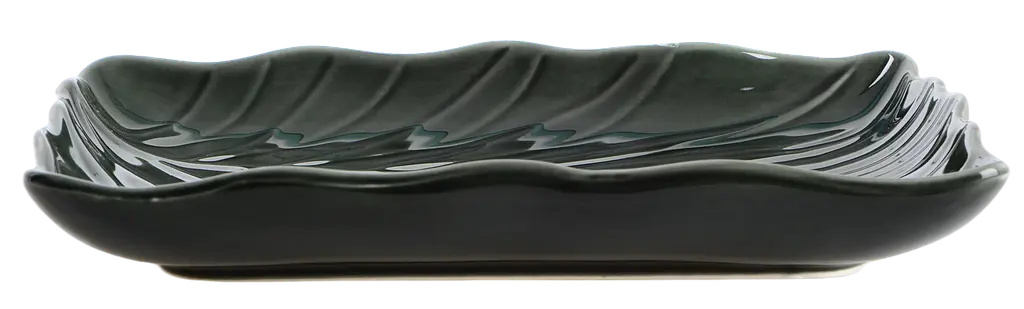 Блюдо Leaf Grey LIMITED EDITION kuh0016176 - фото 2