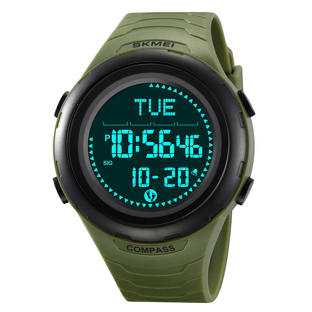 Наручные часы мужские 2166AG Army Green Skmei acs0030208 - фото 2