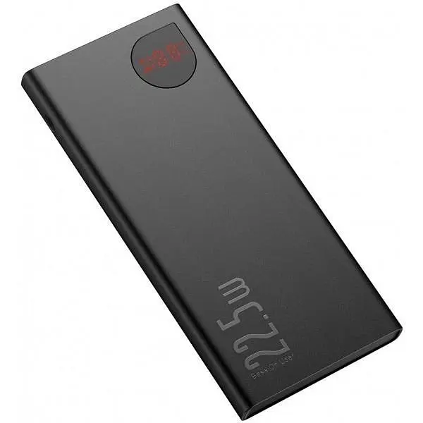 Внешний аккумулятор Baseus Adaman Metal Overseas 22.5W 20000mAh PPAD070101 черный - фото 4