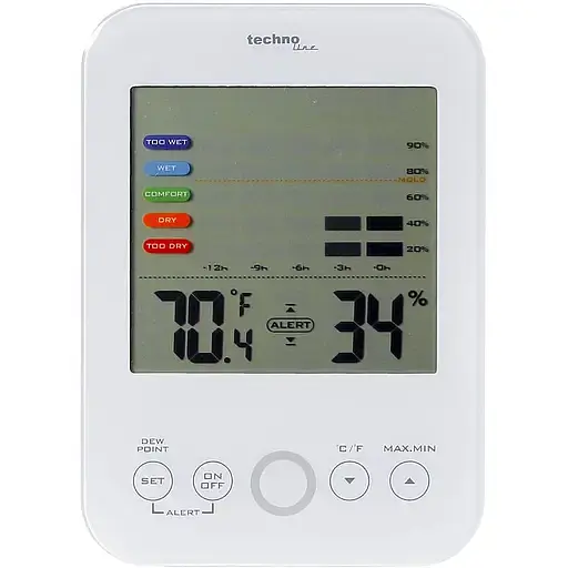 Термогігрометр Technoline WS9422 White (WS9422) - фото 3