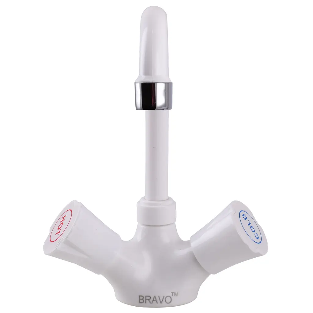 Смеситель для кухни Bravo B2-00-203 термостойкий ABS пластик Белый - фото 2